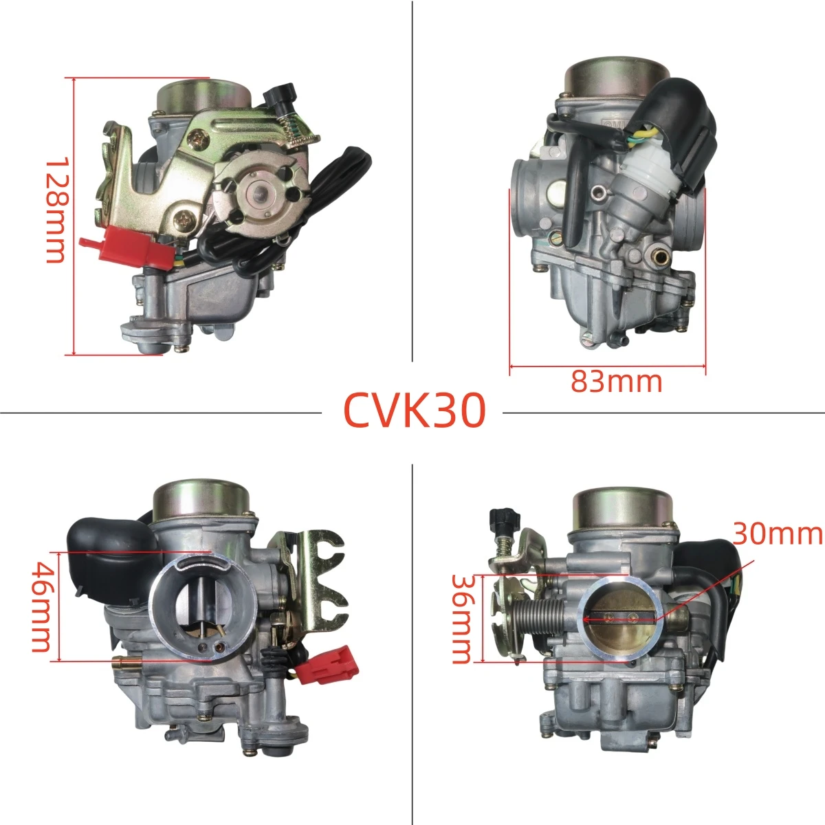 Для CVK30 CVK 150cc 250cc GY6 150cc 200cc 250cc TANK 260 33 мм грязевой питбайк ATV UTV скутер гоночный мотоцикл карбюратор (art.: 3920ce48b63dc) - 3920ce48b63dc