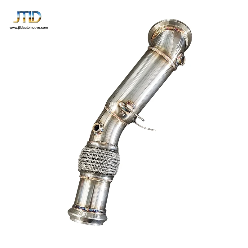 JTLD Высокая производительность для BMW G30 B48 полировка нержавеющая сталь прямая