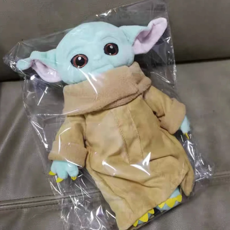 

Disney Star Wars Kawaii Baby Yoda Master Plush Toys Anime Figure Figma 25cm/30cm Plush Creative Puppets Children Birthday Gifts