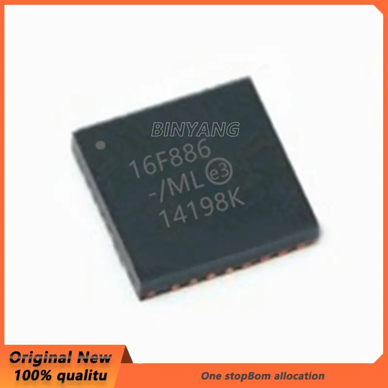 

5PCS PIC16F886-I/ML PIC16F886-I PIC16 QFN28 New Original