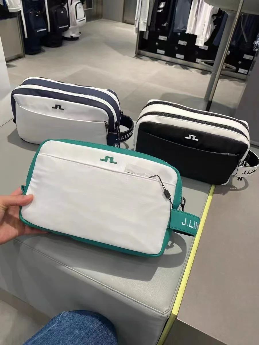 2023 fashion Golf Bag  Two Zippers Independent Space  Multifunctional Golf Clutch Golf Supplies hand bag