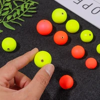 10pcs 20mm 30mm foam floats ball beads beans fishing float bottom rig rigging material fishing tackle accessories pick size