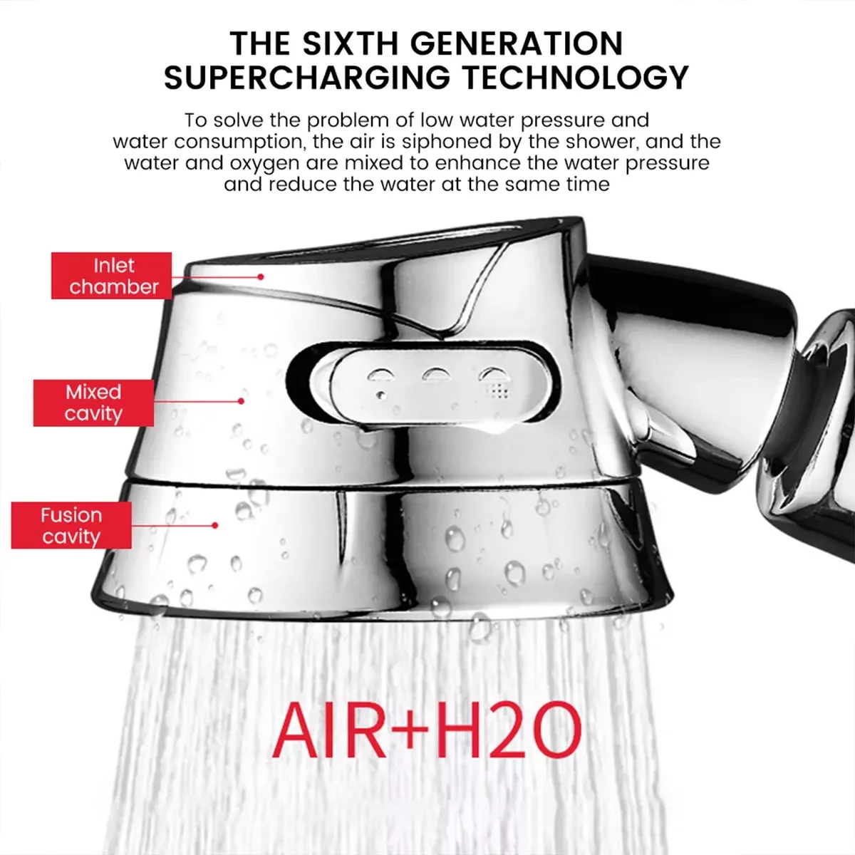 

Новая регулируемая душевая лейка, перфорированный свободный кронштейн для ванной комнаты