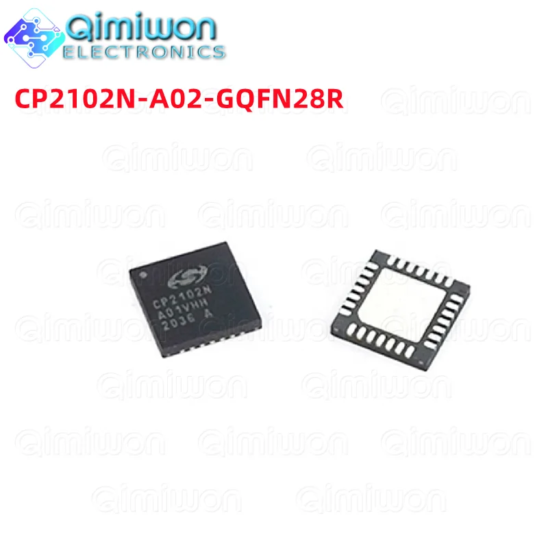 

5pcs CP2102N-A02-GQFN28R QFN28 New and Original in Stock