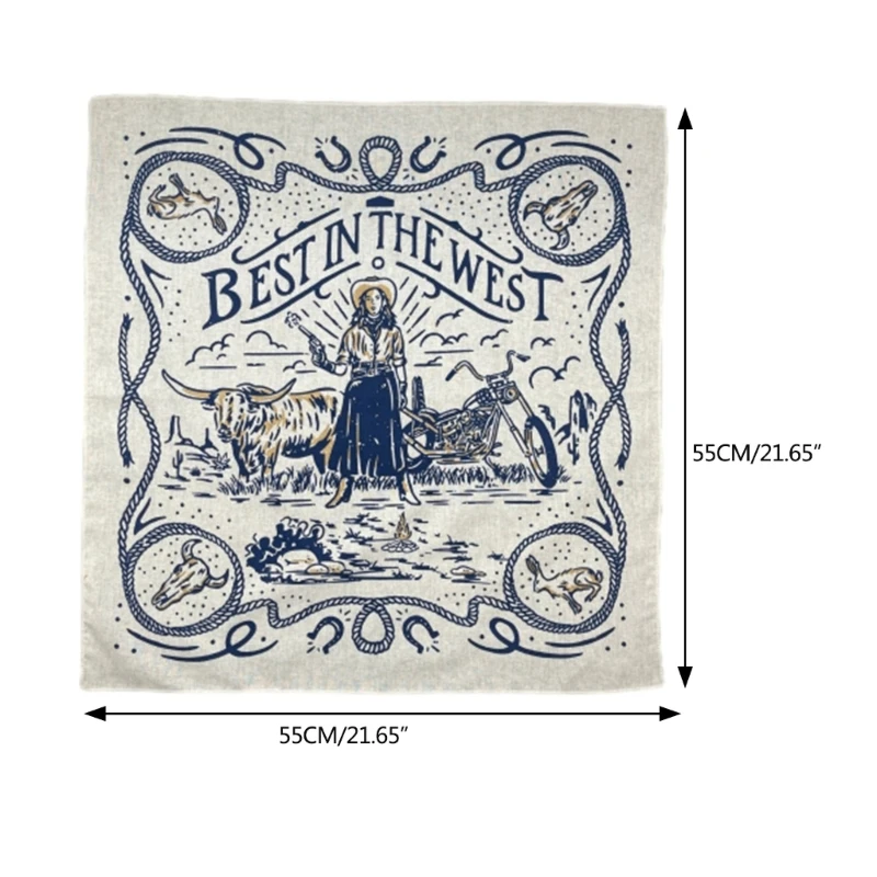 Платок в американском стиле хип-хоп удобный платок с завязкой на спине тюрбаны