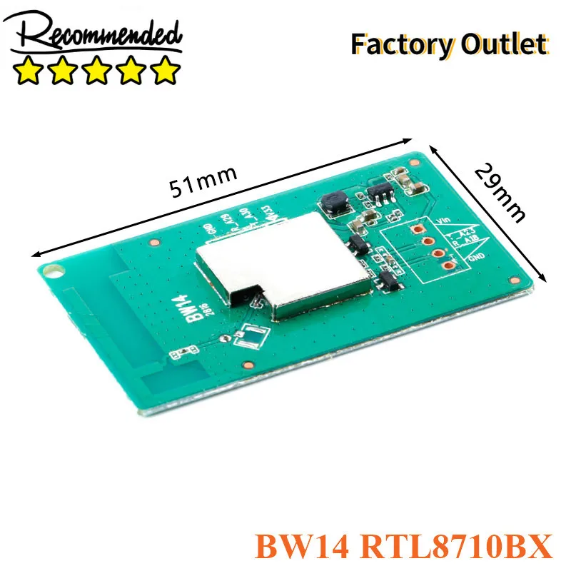 

BW14 RTL8710BX Serial Wifi Wireless Module Transparent Transmission Module 5V-12V UART Integrated Board