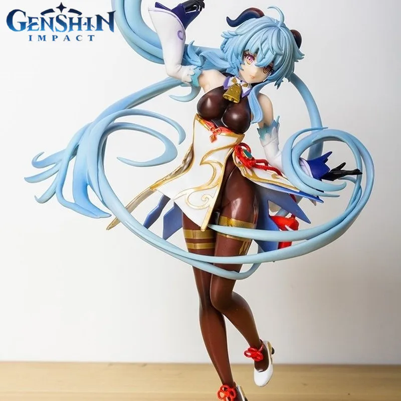 

New 25cm Genshin Impact Ganyu Anime Figure Genshin Impact Pvc Action Model Doll Figurine Collection Ornament Kids Birthday Gift
