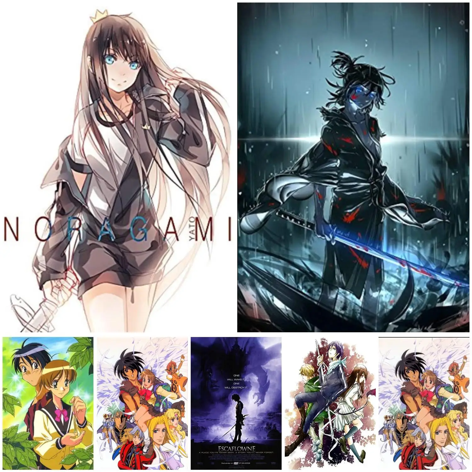 Постер escaflowne художественный плакат на холсте и Настенная картина современные