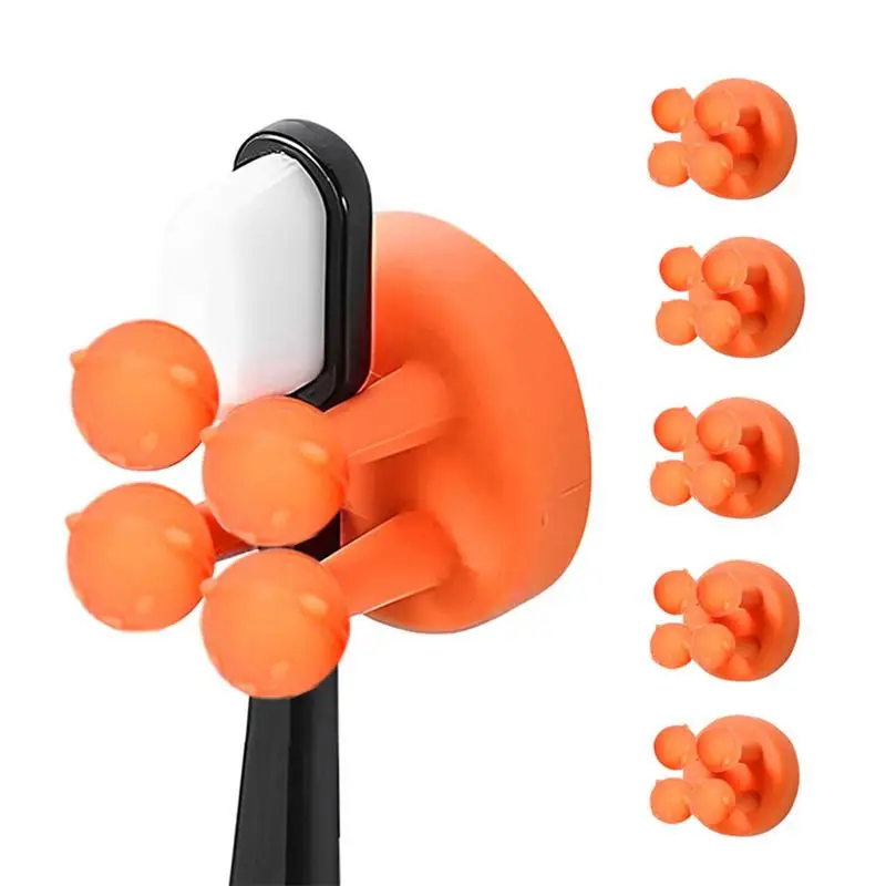 

5pcs Multifunctional Cable Organizer Clip Holder Hooks Wire Wall Hooks Hanger Storage Cable Holder For Earphone Mouse Car Home
