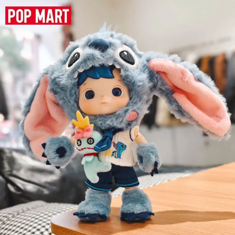Фото POP MART HACIPUPU Stitch 1/8 BJD Series: Модная коллекционная фигурка-сюрприз в закрытой коробке (случайный выбор) №2