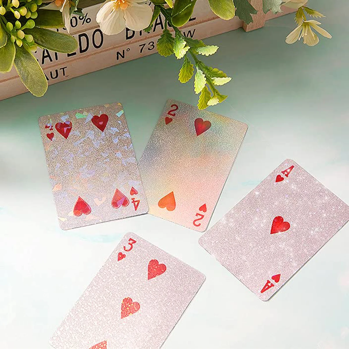 Прозрачные зеркальные виниловые наклейки для фотографий