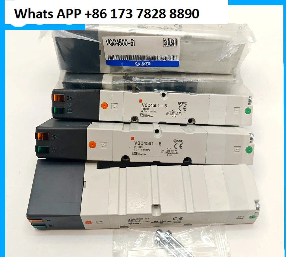 Оригинальный электромагнитный клапан SMC VQC4501-51 VQ4601-51/4500/4600/4501Y/4601Y-5-B