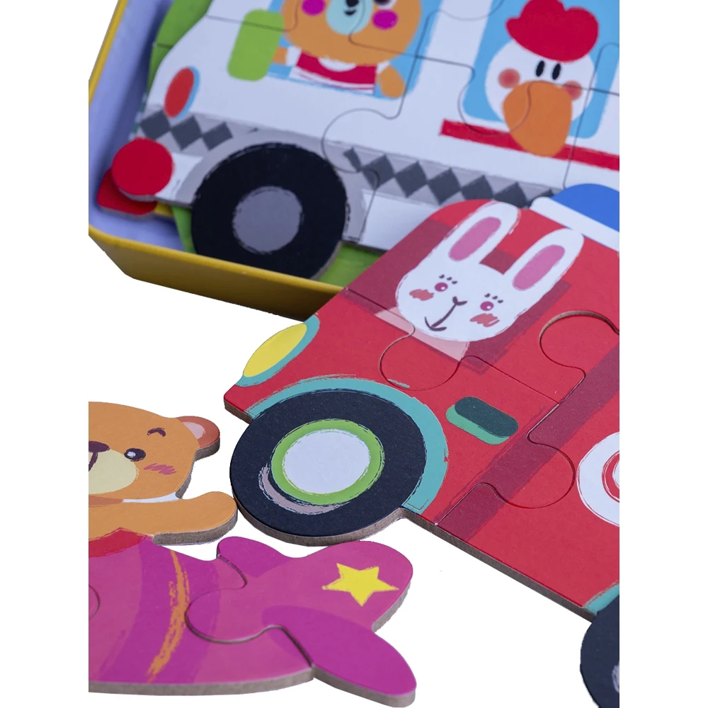 Набор пазлов Baby&ampKids &quotтранспорт 2&quot для детей | Игрушки и хобби