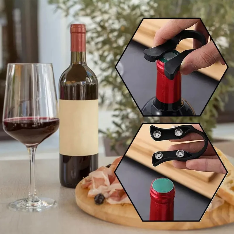 Экологически Чистый Черный Пластиковый Резак Для Винной Фольги Sharp Resac Удаления