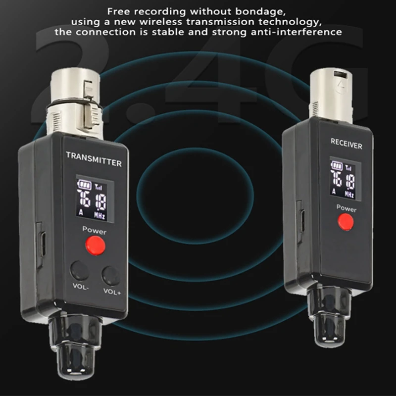 

Microphone Wired To Wireless System Wireless Transmitter USB Cable Multifunctional Wireless Adaptor