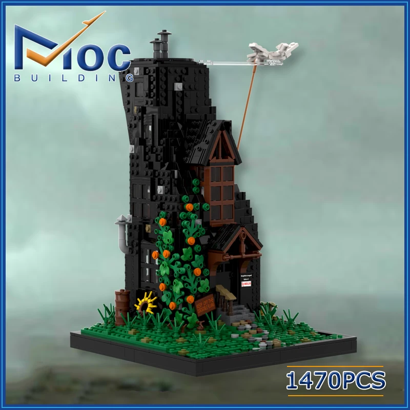 MOC классический фильм серии сцена деревенский дом модель строительные блоки