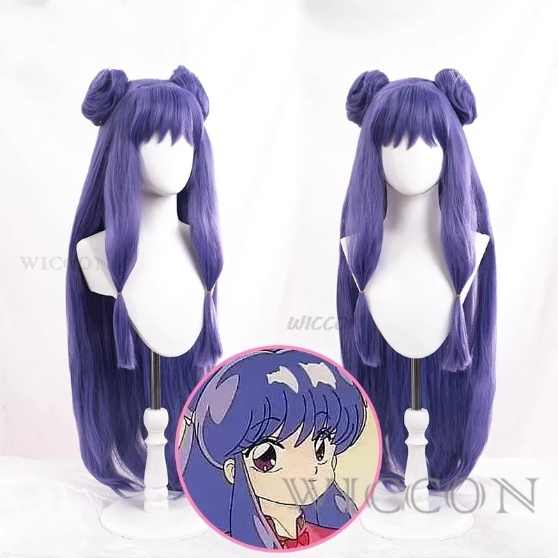 Shampoo Anime Ranma ½ Cosplay Costume Wig Chinese Style Chi-Pao Maid Dress Woman Sexy Kawaii Party Suit