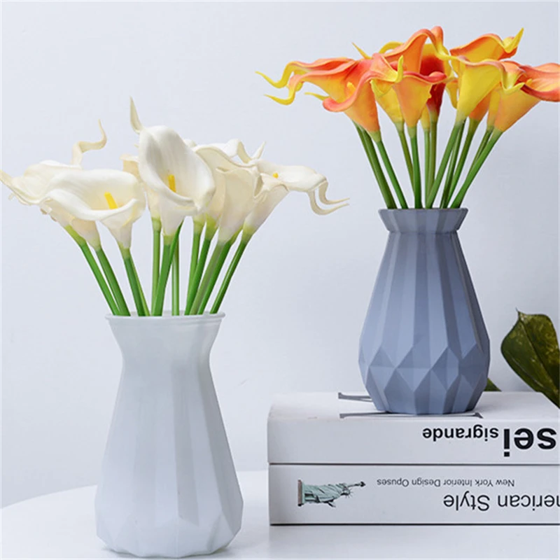 

High Quality Real Touch Calla Lily Artificial Flowers Calla Lily Bouquet for Wedding Bouquet Bridal Home Decoration Fall Decor