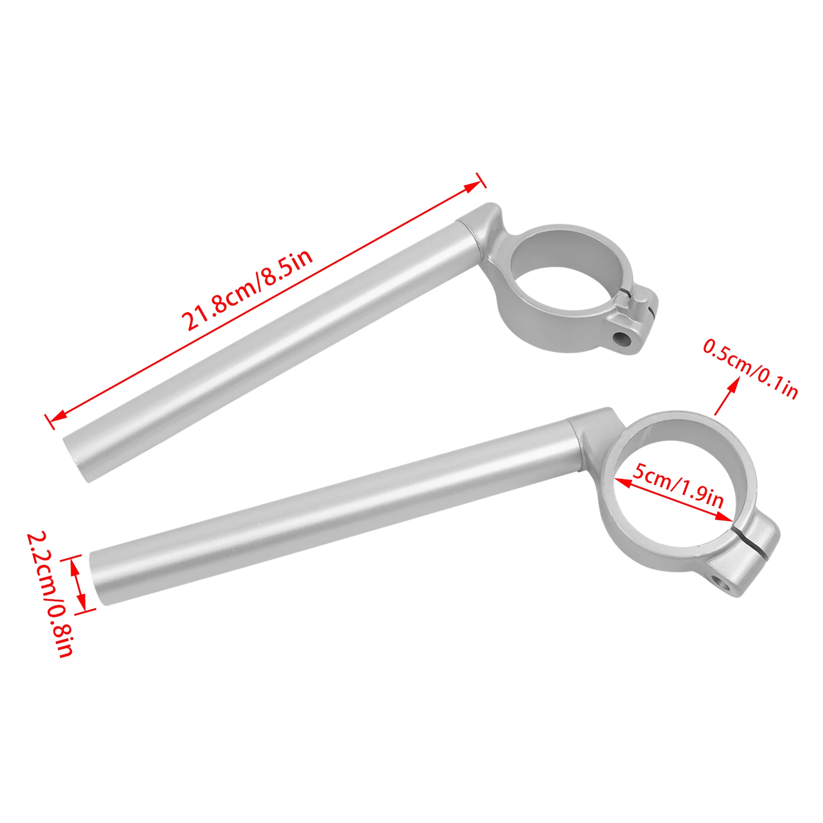 Зажим для вилки насадки на руль GSXR1000 зажим-клипса левый и правый ручки Suzuki GSX-R GSXR