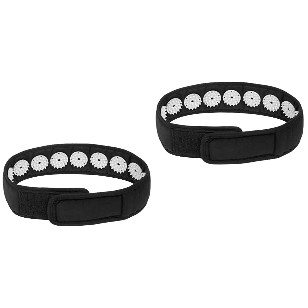 

2pcs Acupressure Wrap Acupuncture Facial Skin Lift and Chin Belt Headband for Neck Head Pain Relief Muscle Stress