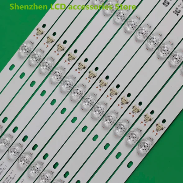 Фото Подходит для светодиодной ленты 55C78 55Q10 55C716 YHF-4C-LB5506-YH09J, лента подсветки 6 В, 6 светодиодов, 539 мм №3