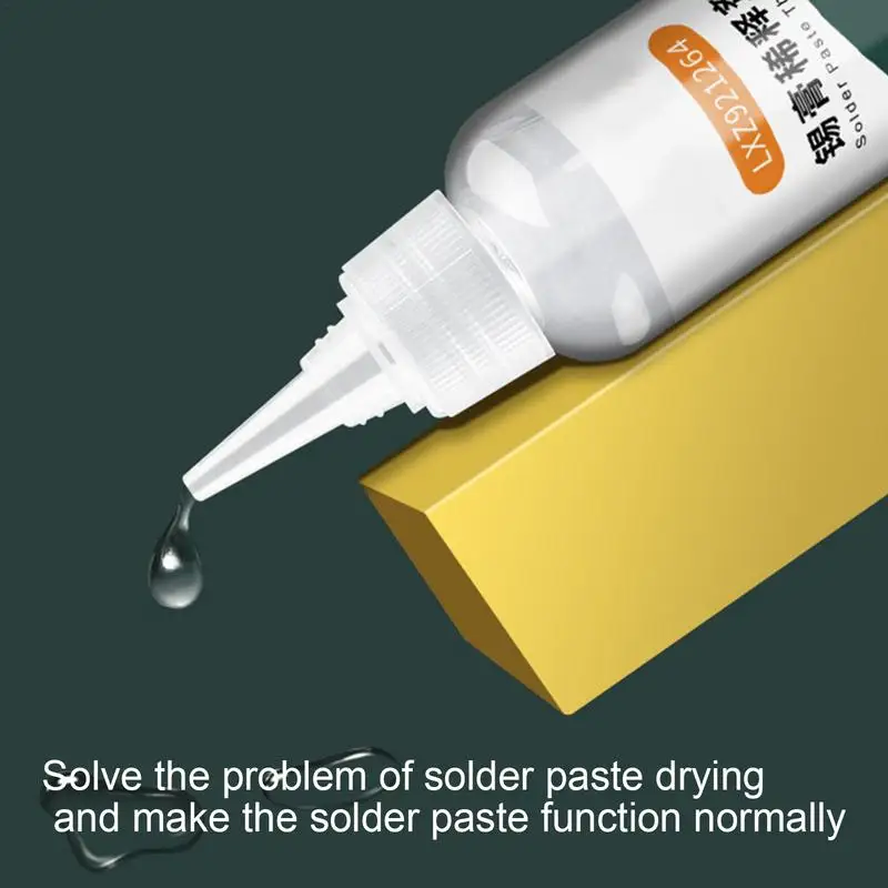 10 мл флюсовая паста оловянный крем более тонкая сварочная разбавитель паяльный