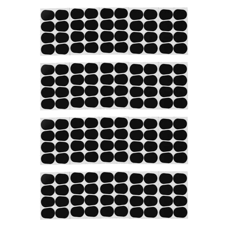 

160 Pieces Saxophone Tenor/Alto Clarinet Mouthpiece Cushion Sax Mouthpiece Patches Pads Cushions Thick 0.8 Mm