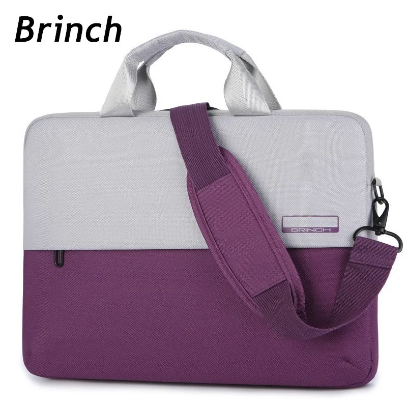 

Brinch Brand Laptop Bag 13,14,15.6 Inch,Shockproof Shoulder Messenger Handbag Case For MacBook Air Pro Notebook PC Dropship 218
