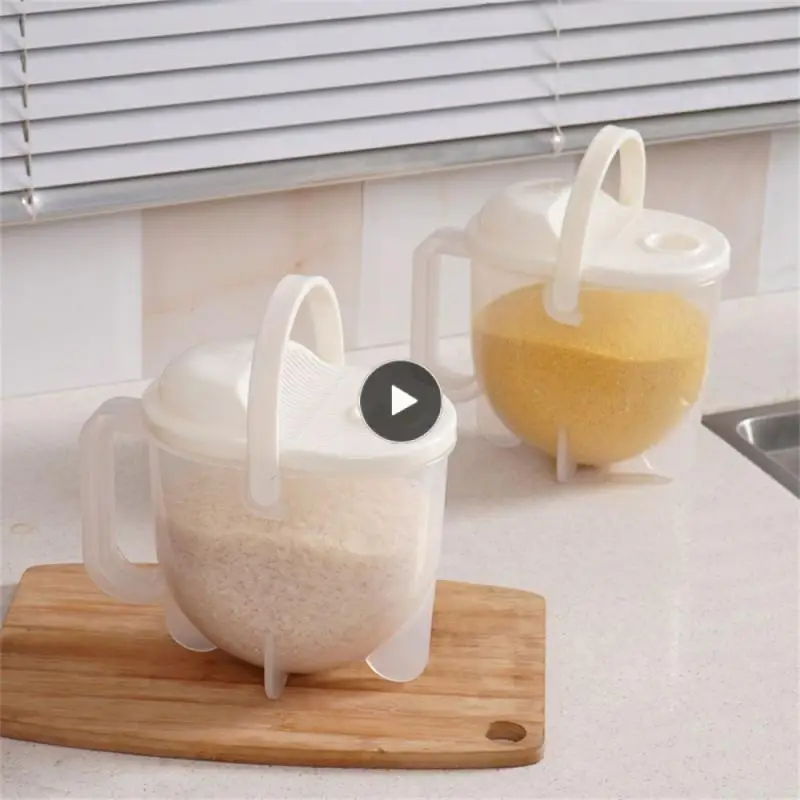 

Lazy Person Washing Rice Sieve Portable Plastic Cleaning Rice Convection Rice Washing Machine Rice Washing Rice Washing Tool