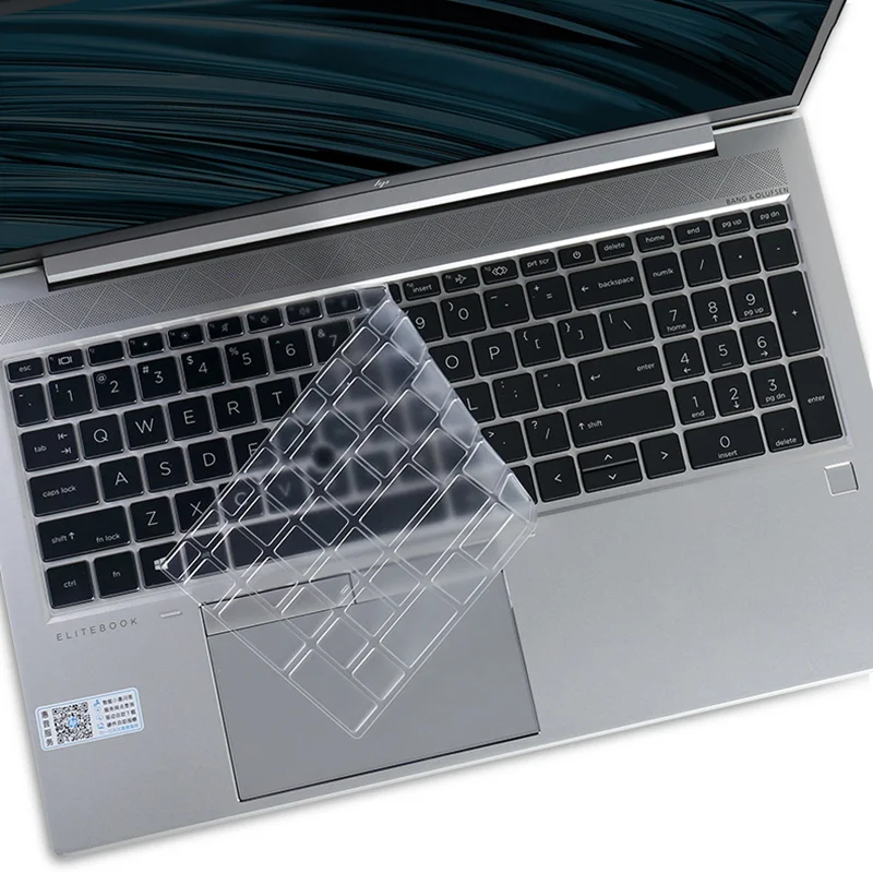 TPU Laptop Keyboard Cover For HP Elitebook 855 G7/850 G8 15.6 inch 2020 ZBook Firefly15 G7 Clear Notebook Skin Protector Case