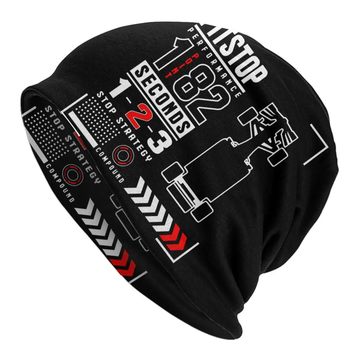 

Bonnet Hats F1 Formula 1 Men Women's Knitting Hat F1 Pitstop Winter Warm Cap Beanies Caps