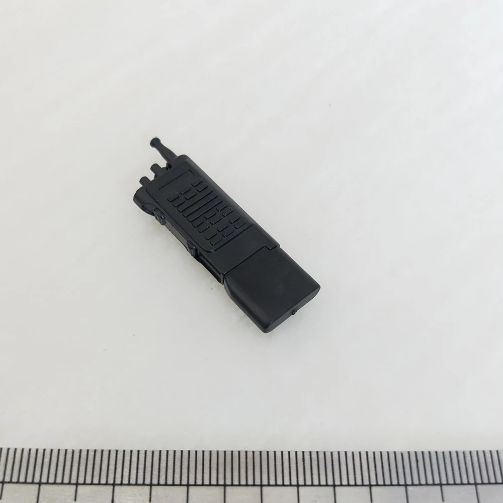 

1:6 запасные части для солдатиков, черная рация, инструмент для связи, модель телефона для солдатиков с телефонной связью для 12-дюймовых элем...