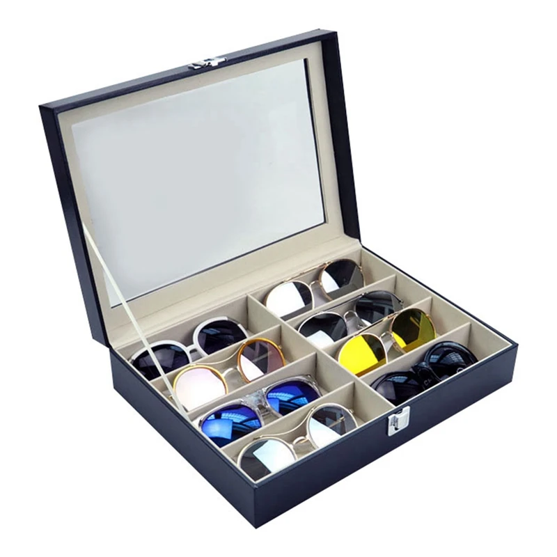 

Sunglasses Case For Women,Eyeglasses Eyewear Display Case,Jewelry Watch Organizer,Sunglasses Jewelry Collection Case