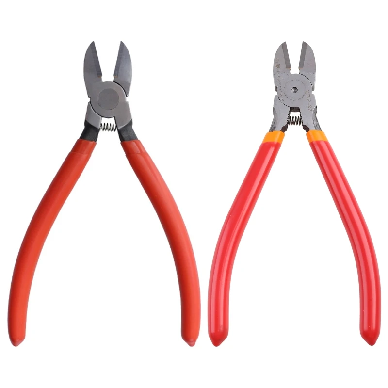 

5/6 in Flat Nose Pliers Industrial Grade Cutting Tool Professional Wire Cutter