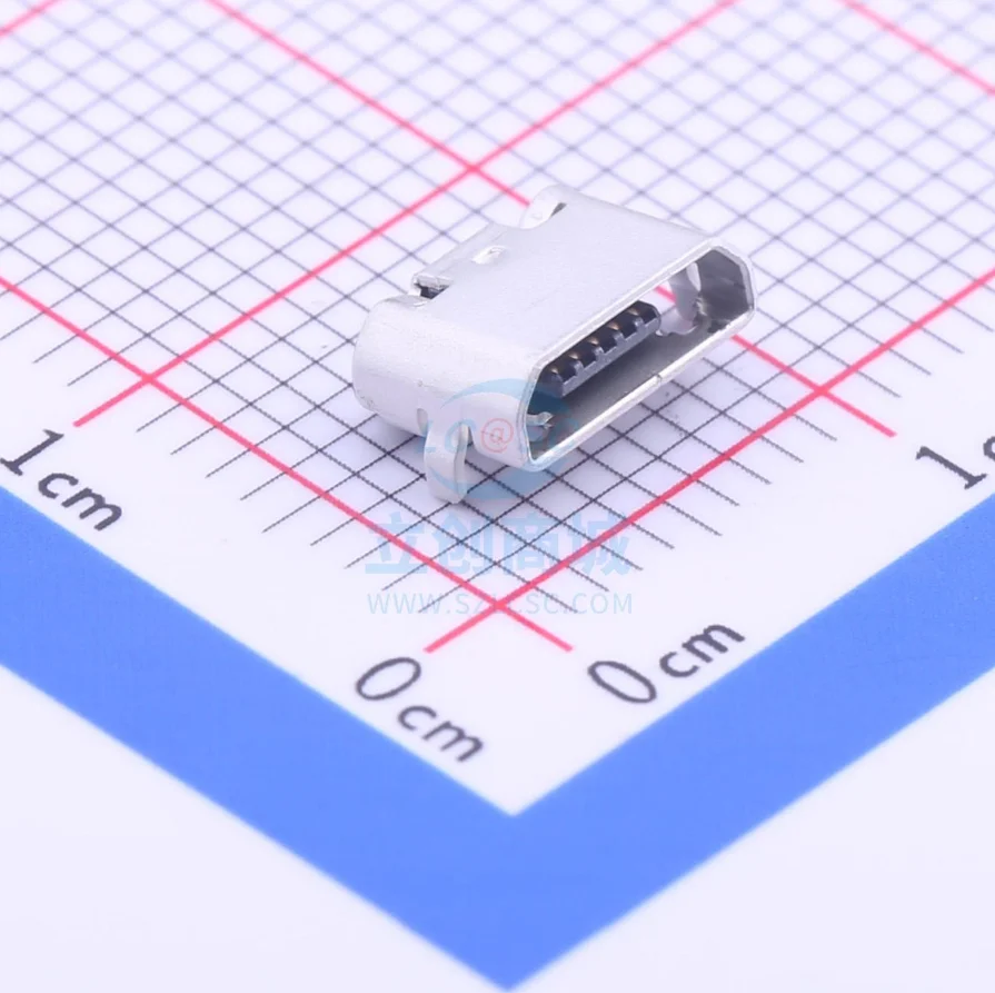 

1051640001 Micro-B mother lie on the USB connector
