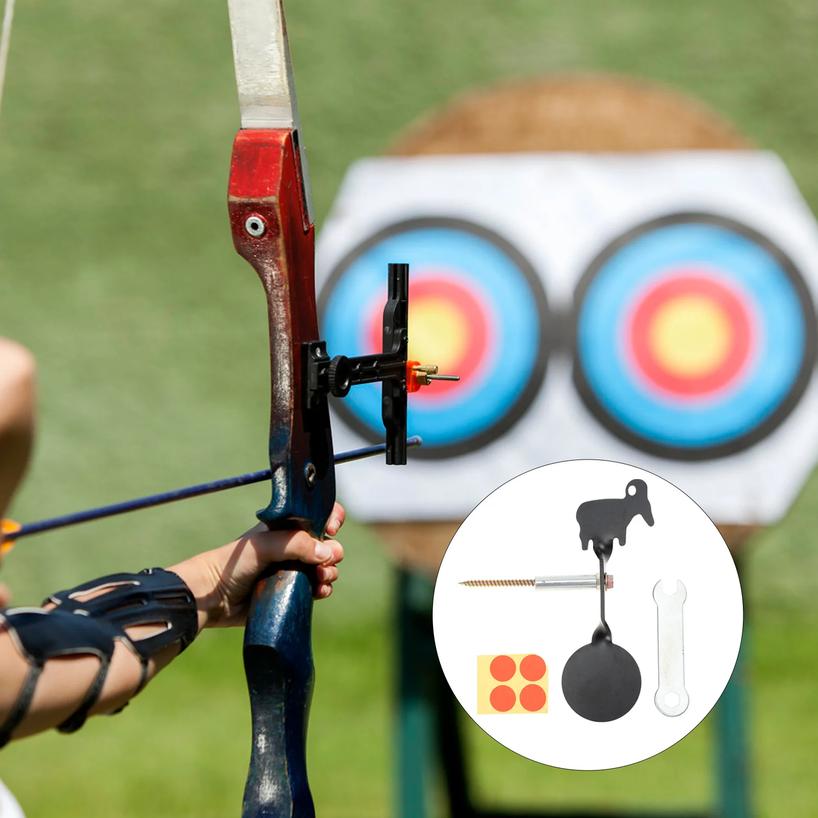 

Portable Outdoor Metal Shooting Exercise Target Shooting Target Shooting Game Target