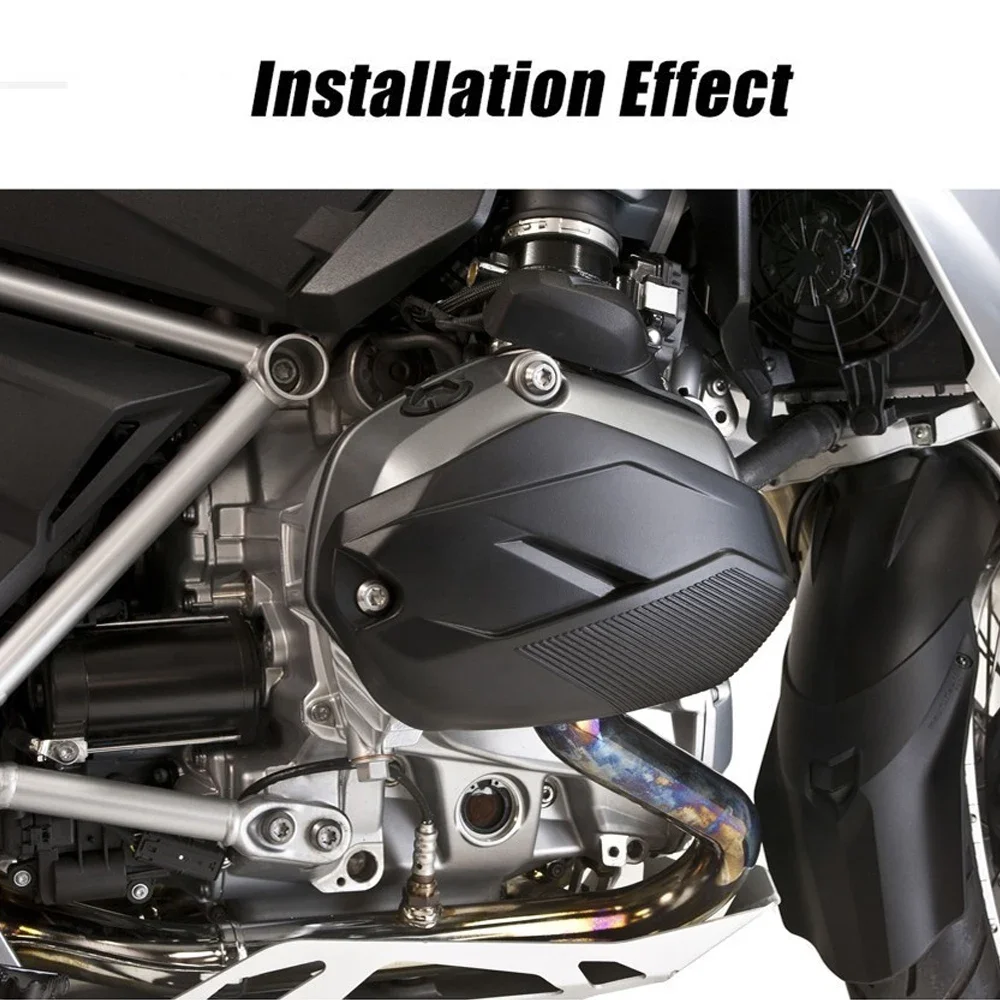 Фото Защита двигателя мотоцикла, защита головки блока цилиндров для BMW R1200GS LC ADV R1200 GS 2014-2017 R1200R R1200RT R1200 R/RT №4