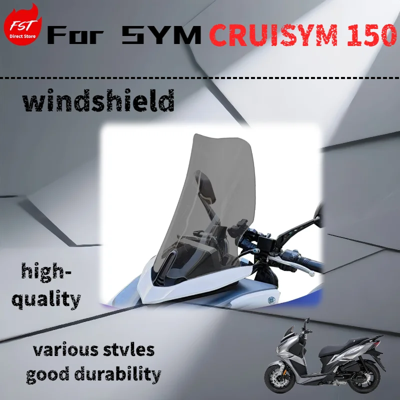 Фото Для SYM Cruisym 150 2023-2024, детали для модификации ветрового стекла и защиты от дождя. №1