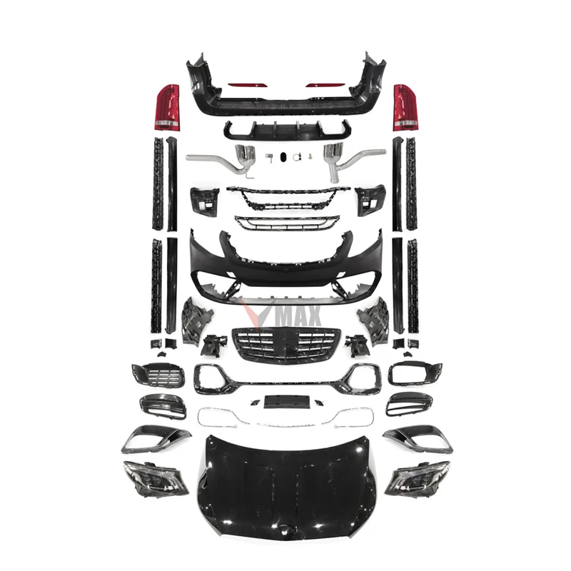 

for Vito W447 PP Bodykit Facelift to V-MAX V700 Pro Style Car Bumpers