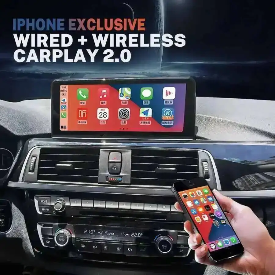 10,25-дюймовый экран RHD для BMW 3 серии E90 E91 E92 2004-2011 с поддержкой CarPlay, Android Auto, видео, мультимедиа и Linux. (art.: 3920d8ea94902) - 3920d8ea94902