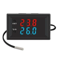 digital humidity thermometer controller moisture temperature meter heating cooling led display alarm high precision