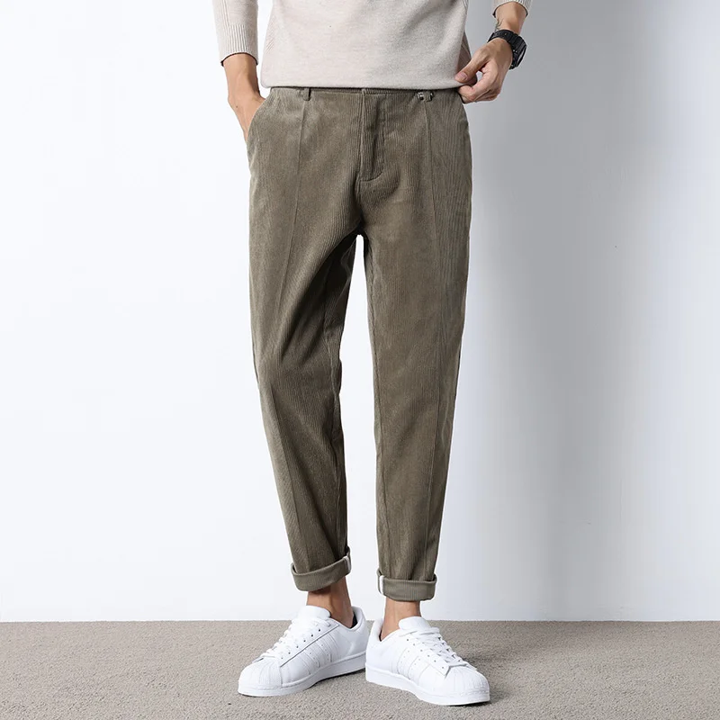 2023 New Fashion Winter and Autumn Cotton Casual Pants High Quality Mens Pants