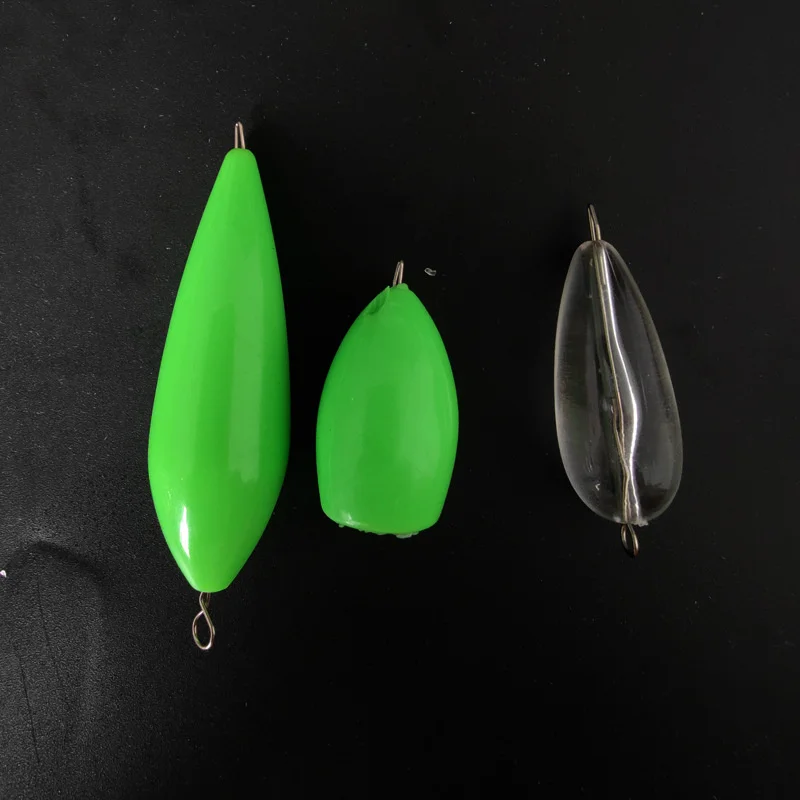 100pcs Universal Throwing Aid with Pin Snap Pitcher Carp Fishing Hook Accessory Goods Counterweight Sinkend Floating Float Pesca