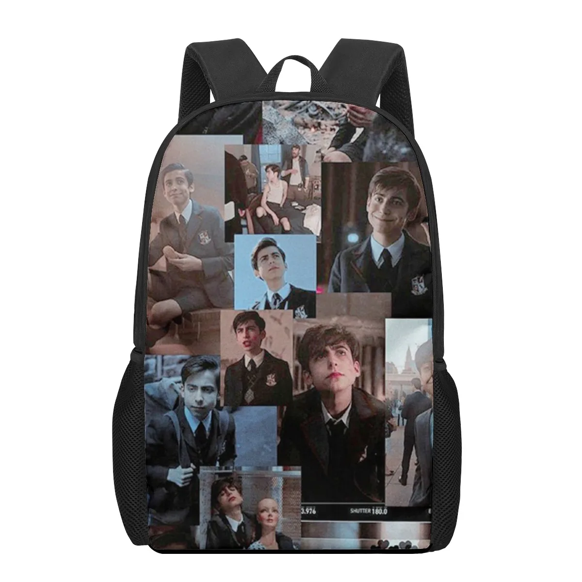 The Umbrella Academy 5 Print Student Book Bags for Kids Boys Girls Backpack Children School Bag Mochilas 16inch Bookbags Satchel