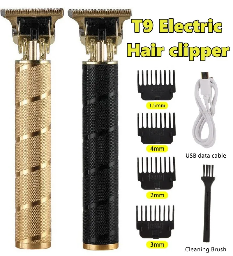 T9 Hair Clipper Man Shaver Trimmer For Men Rechargeable USB 