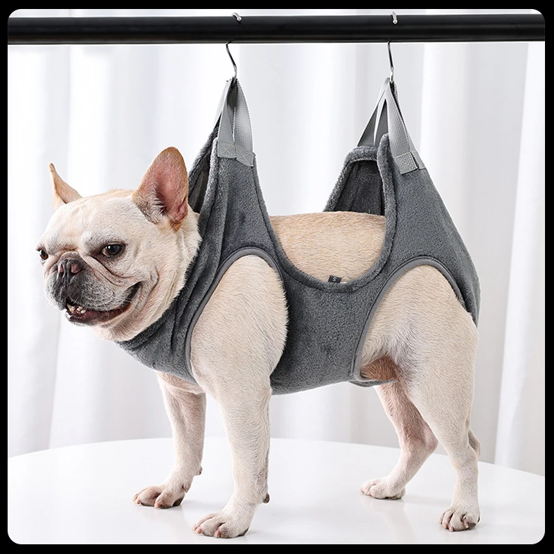 

Pet Grooming Hammock Cat Nail Clipper Small and Medium Sized Cat and Dog Trimming Fixture Anti Scratch Bite Hanging Sling Bed