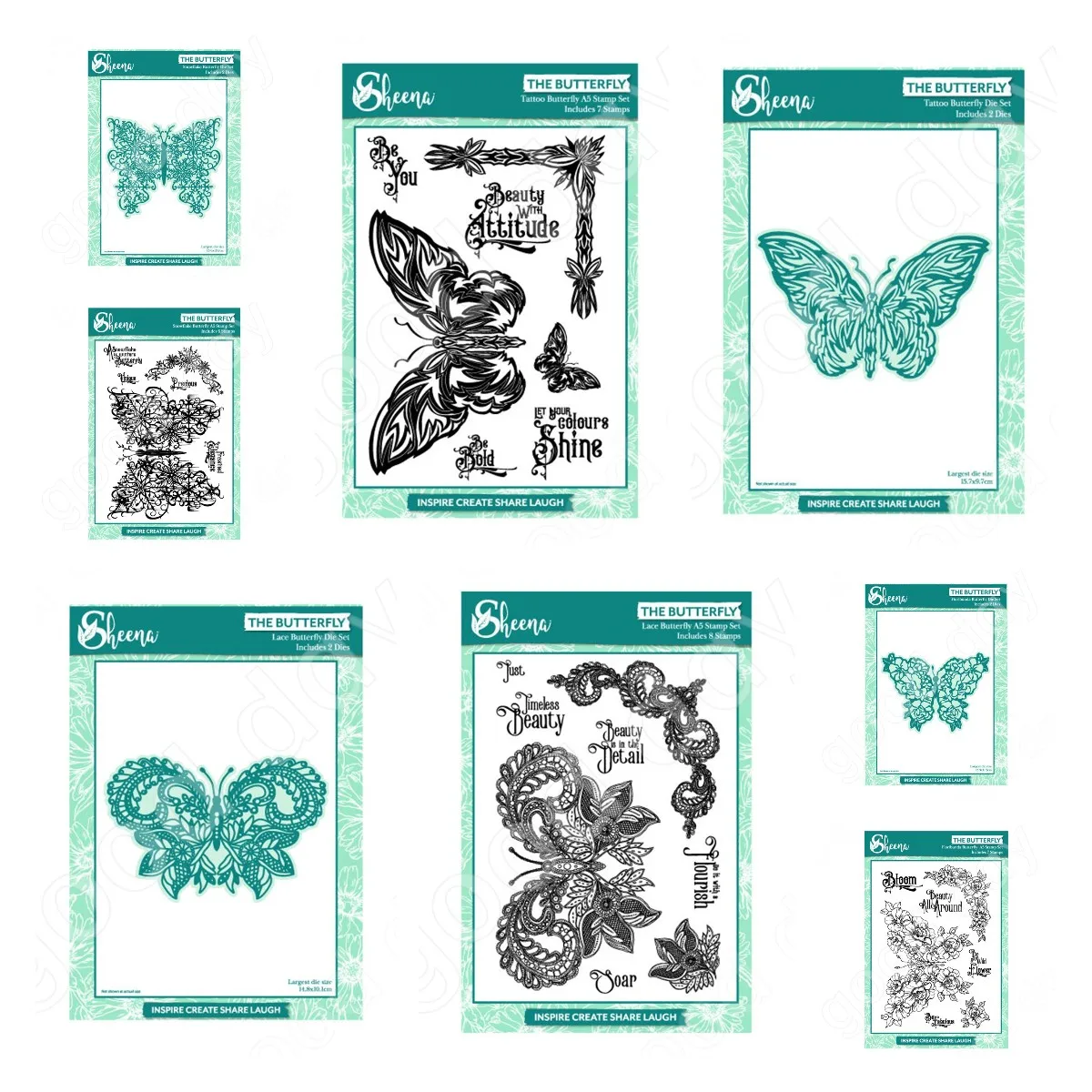 

2022 Various Beautiful Butterflies Cutting Dies Stamps Scrapbook Diary Decoration Embossing Template Diy Greeting Card Handmade