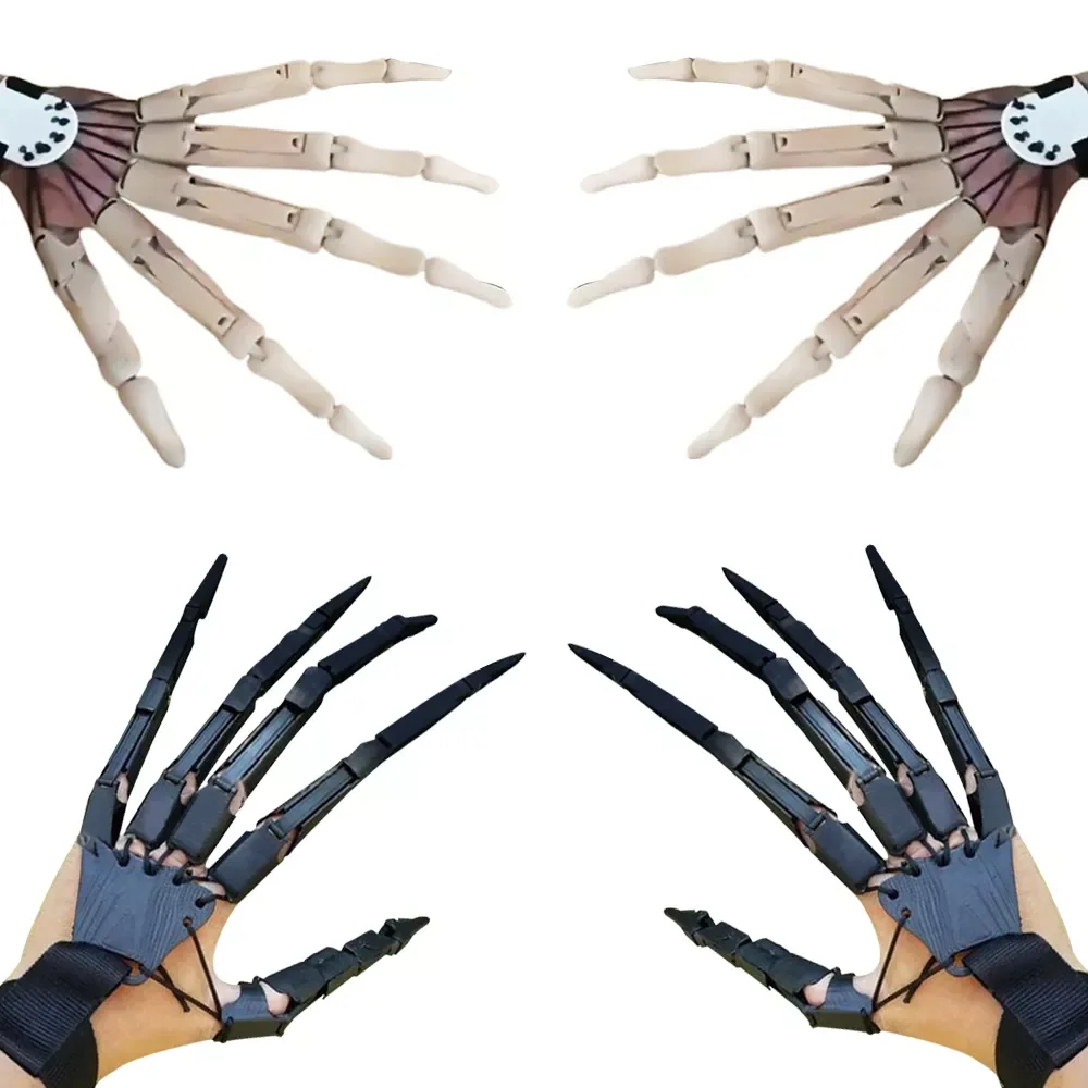 Articulated Finger Extensions Demon Claws Party Decoration Toy Halloween Party Toys Dropshipping