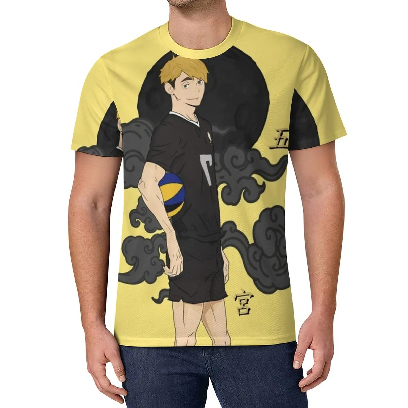

Miya Atsumu T Shirt Haikyuu Anime Trending T Shirts Summer Design Tees Basic Tops Plus Size