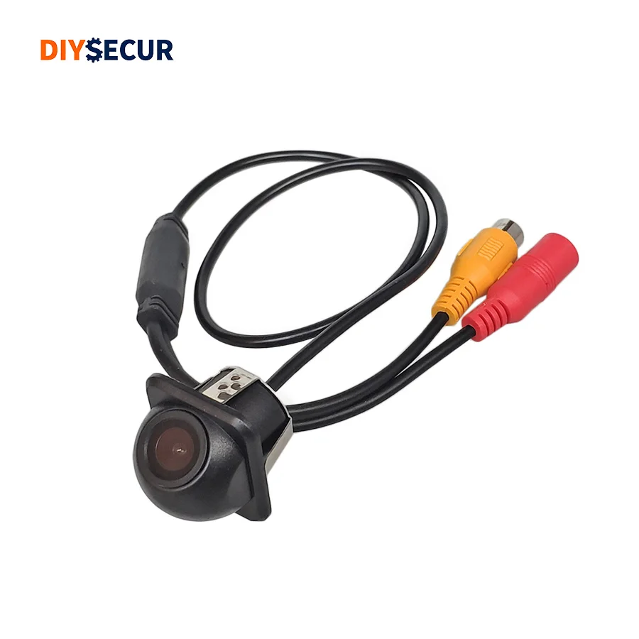 Фото DIYSECUR HD камера заднего вида для автомобиля, мини-камера для парковки, комплект системы безопасности. №1